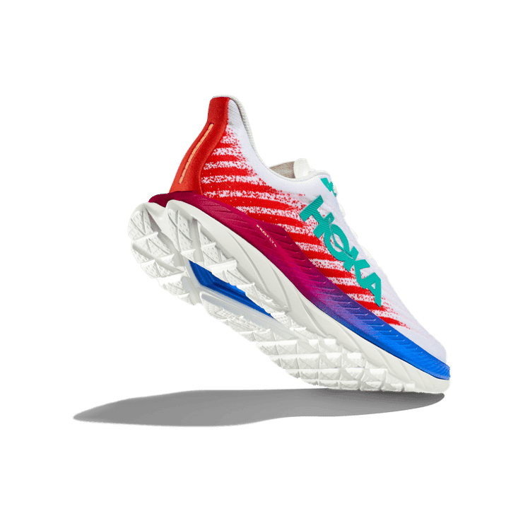 Hoka One One Mach 5 'White Flame' Angle 2