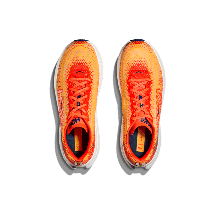 Hoka One One Mach X 'Flame Sherbet' Angle 0