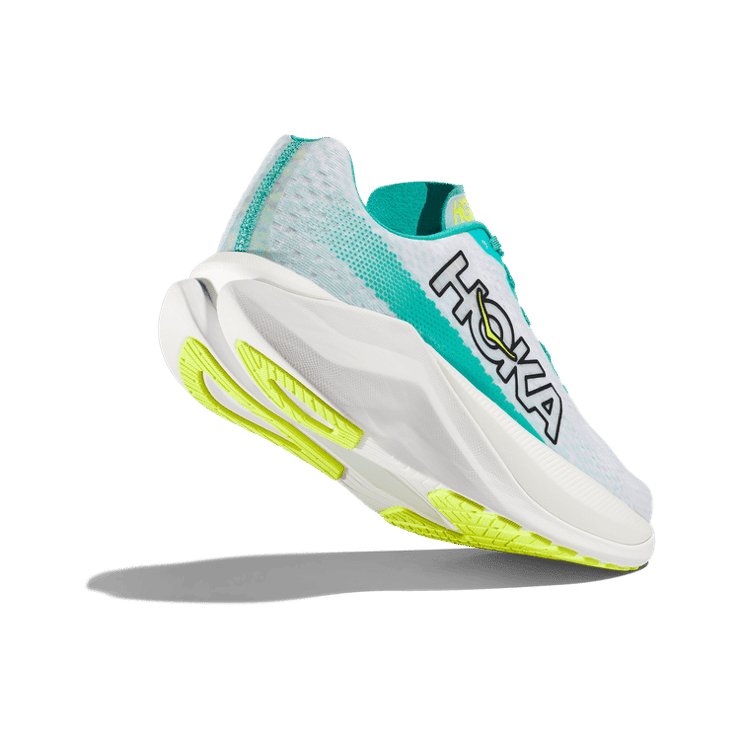 Hoka One One Mach X 'White Blue Glass' Angle 2