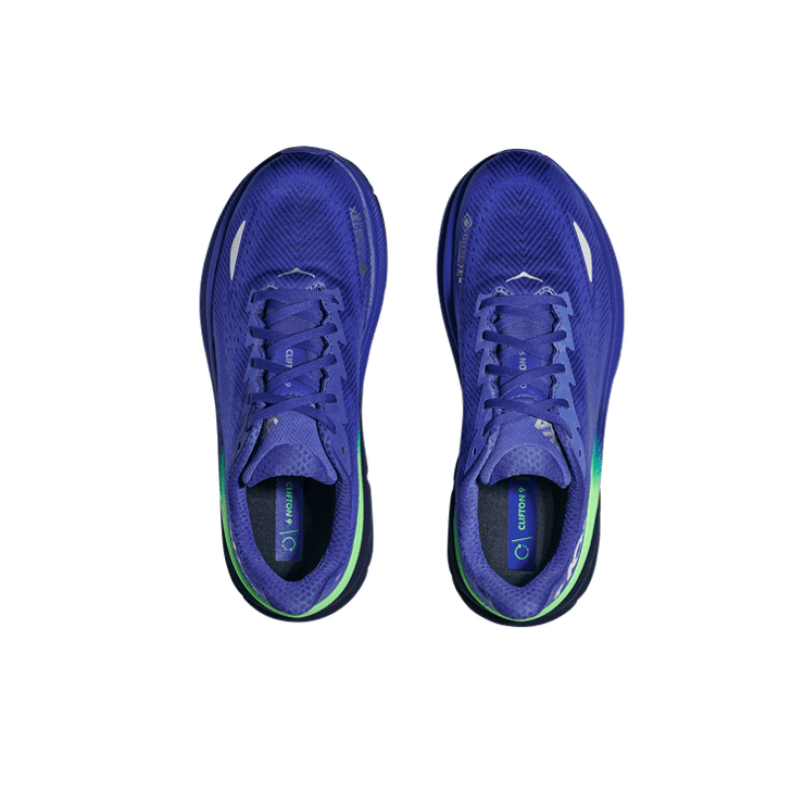 Hoka One One Clifton 9 GORE-TEX 'Dazzling Blue' Angle 0