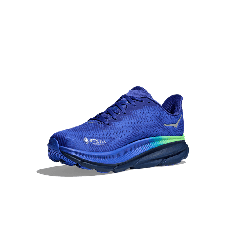 Hoka One One Clifton 9 GORE-TEX 'Dazzling Blue' Angle 1