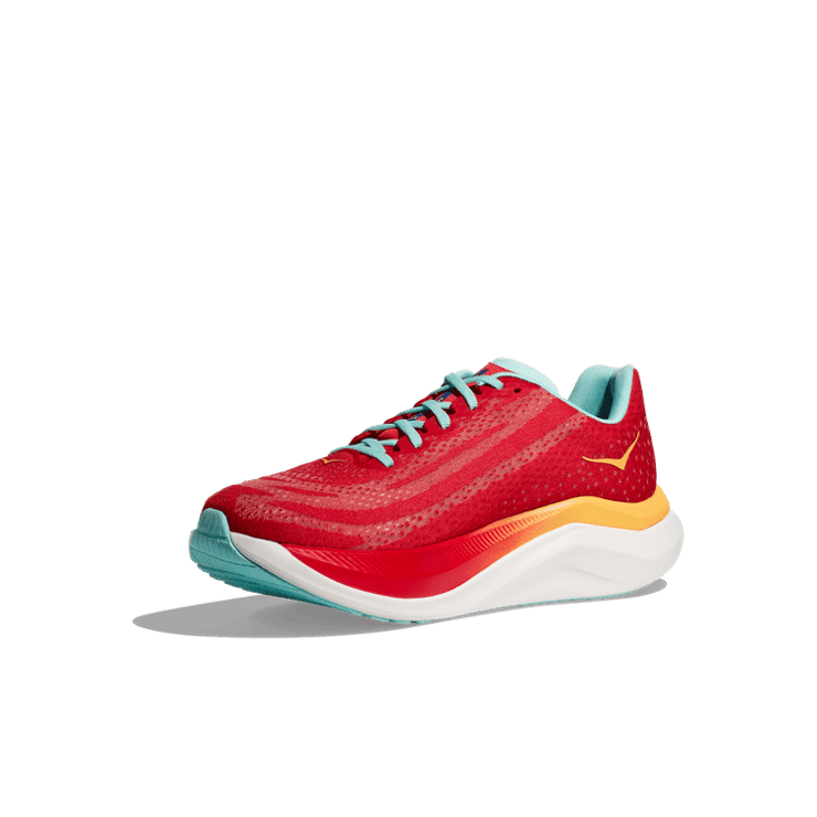 Hoka One One Mach X 'Cerise Cloudless' (W) Angle 1