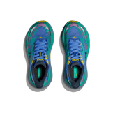 Hoka One One Stinson 7 'Virtual Blue Tech Green' (W) Angle 0