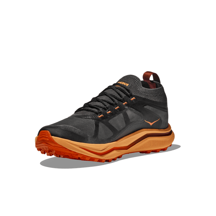 Hoka One One Zinal 2 'Black Sherbet' Angle 1