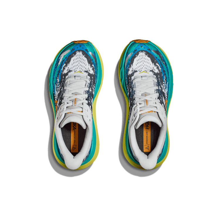 Hoka One One Stinson 7 'White Evening Primrose' Angle 0