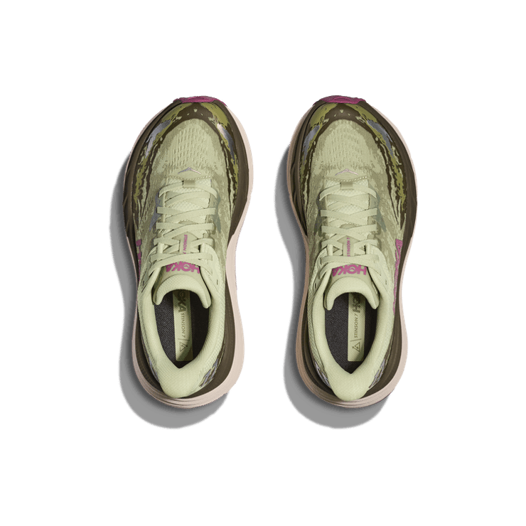 Hoka One One Stinson 7 'Seed Green Beet Root' (W) Angle 0