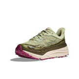 Hoka One One Stinson 7 'Seed Green Beet Root' (W) Angle 1