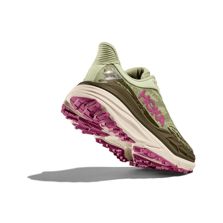 Hoka One One Stinson 7 'Seed Green Beet Root' (W) Angle 2
