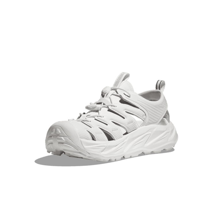 タナカ Hoka One One Hopara Sandal 'Triple White' - 1123112-WHWH