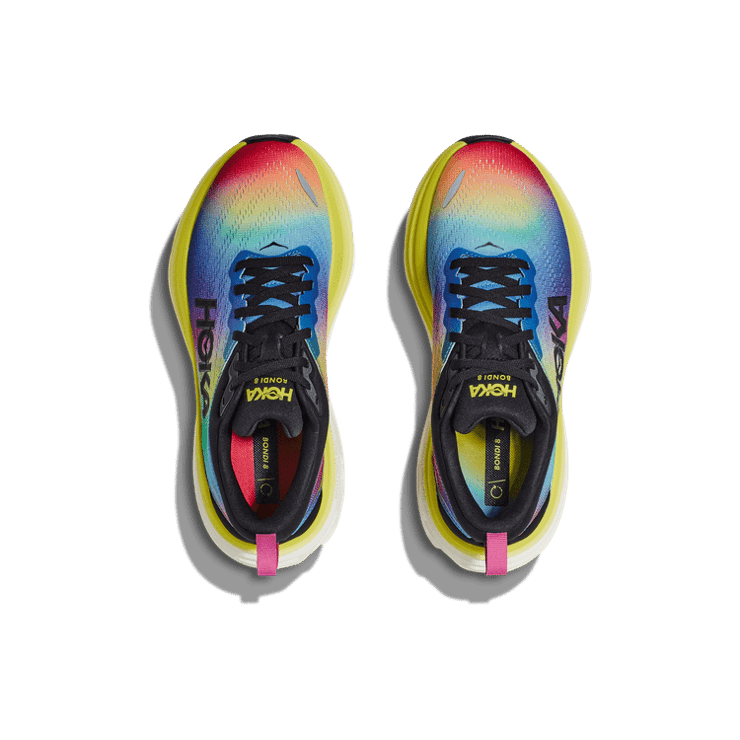 Hoka One One Bondi 8 'Rainbow' Angle 0