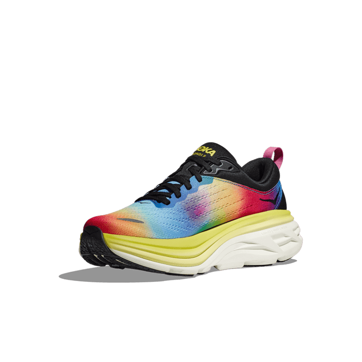 Hoka One One Bondi 8 'Rainbow' Angle 1