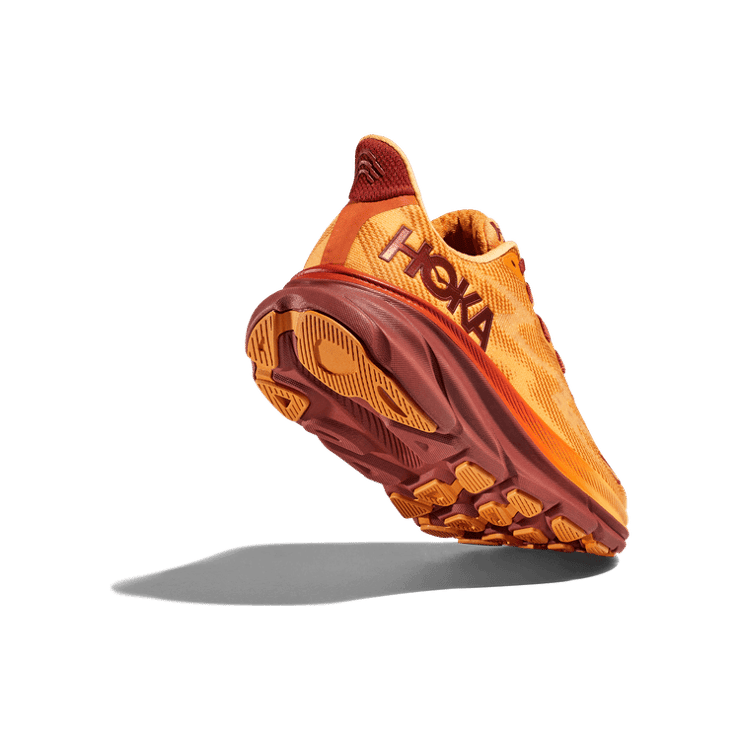 Hoka One One Clifton 9 'Amber Haze Sherbet' Angle 2
