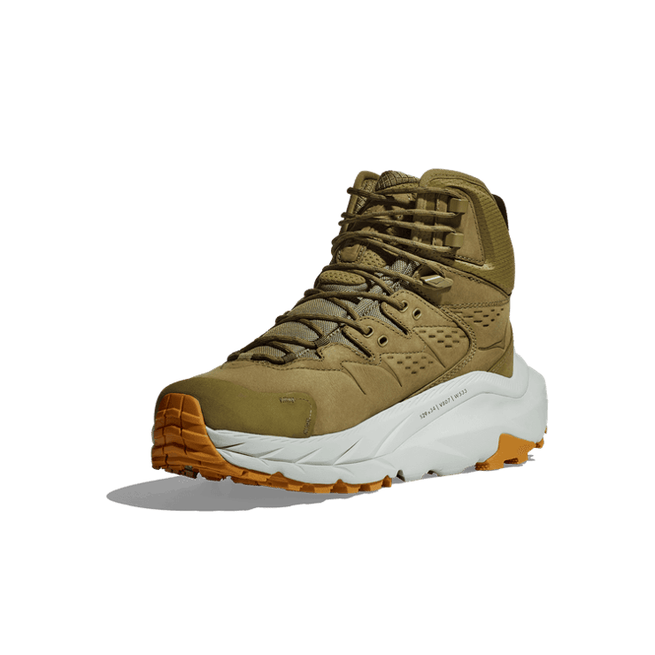 Hoka One One Kaha2 GORE-TEX 'Green Moss Mercury' Angle 1
