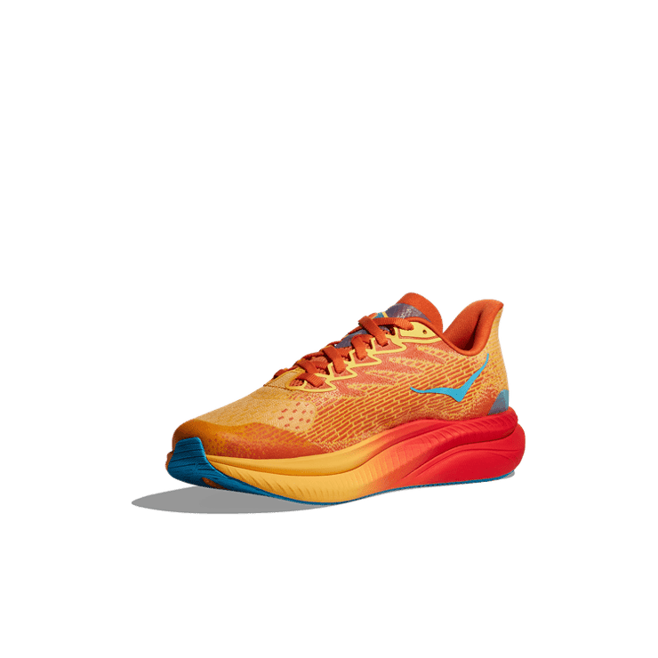 Hoka One One Mach 6 'Poppy Squash' (GS) Angle 1