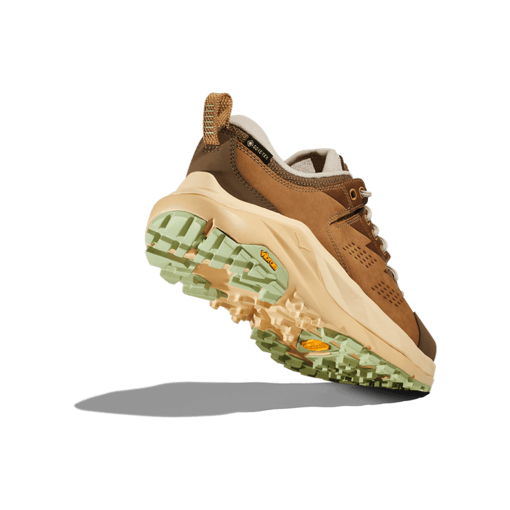 Hoka One One Kaha Low GORE-TEX 'Elite Terrain System - Wheat Mushroom' Angle 2