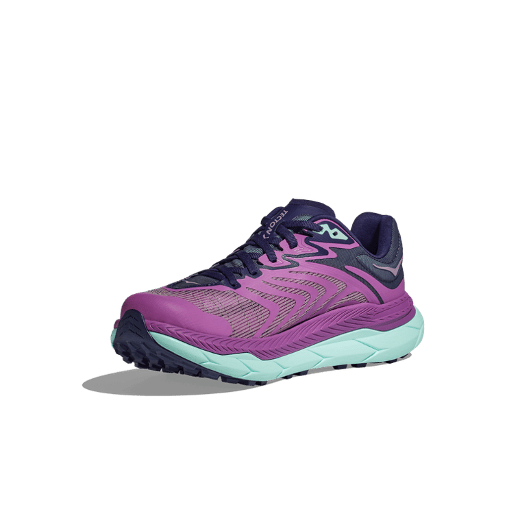 Hoka One One Tecton X 2 'Orchid Flower Night Sky' (W) Angle 1