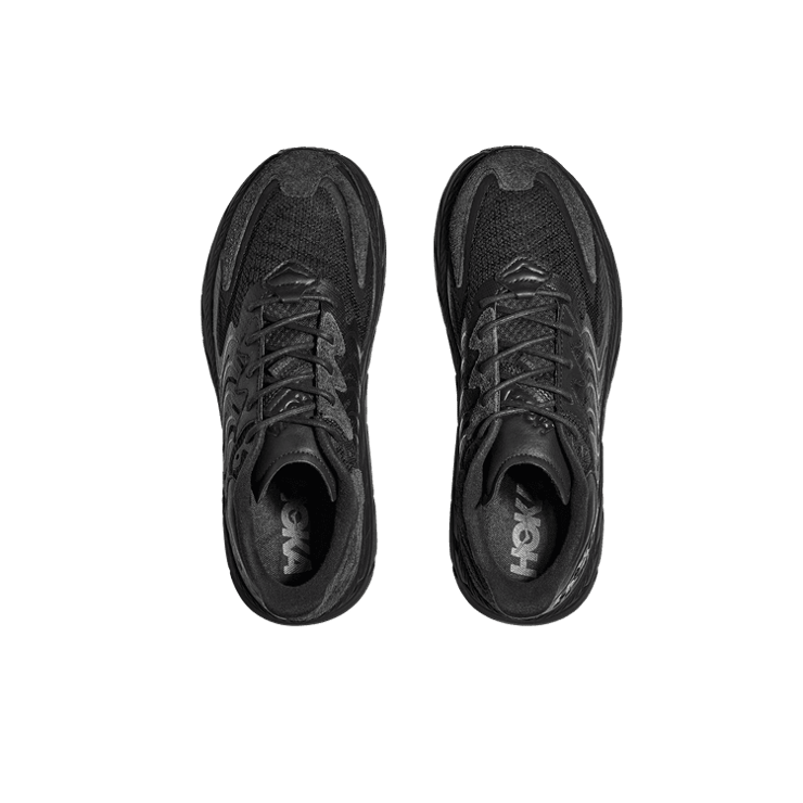 Hoka One One Clifton LS 'Black Asphalt' Angle 0