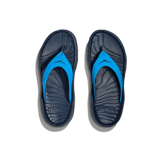 Hoka One One Ora Recovery Flip Slide 'Diva Blue Outer Space' Angle 0