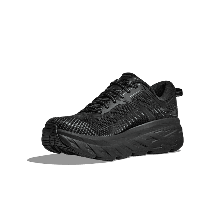 Hoka One One Bondi 7 'Black' (W) Angle 1
