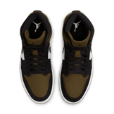 Air Jordan 1 Mid Olive Toe (W) Angle 1