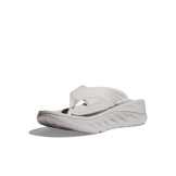 Hoka One One Ora Recovery Flip Slide 'Lunar Rock White' Angle 1