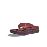 Hoka One One Ora Recovery Flip Slide 'Spice Raisin' Angle 1