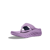 Hoka One One Ora Recovery Flip Slide 'Violet Bloom' (W) Angle 1