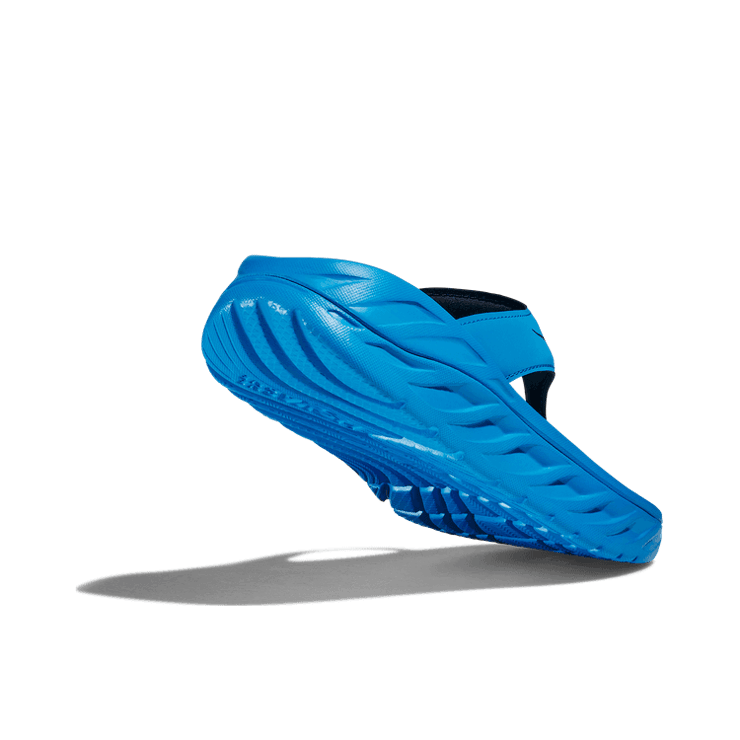 Hoka One One Ora Recovery Flip Slide 'Diva Blue' (W) Angle 2