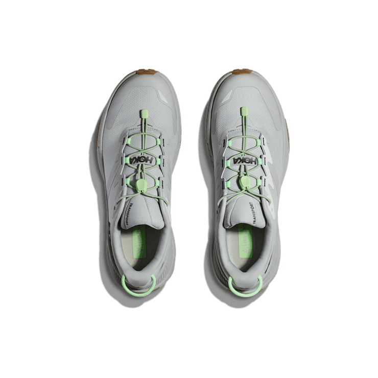 Hoka One One Transport 'Harbor Mist Lime Glow' Angle 0