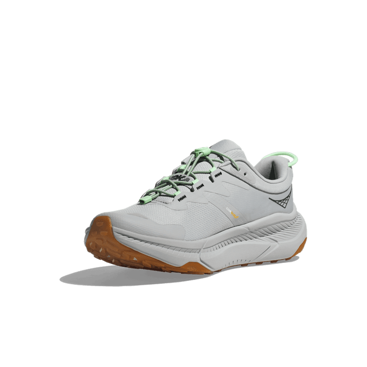 Hoka One One Transport 'Harbor Mist Lime Glow' Angle 1