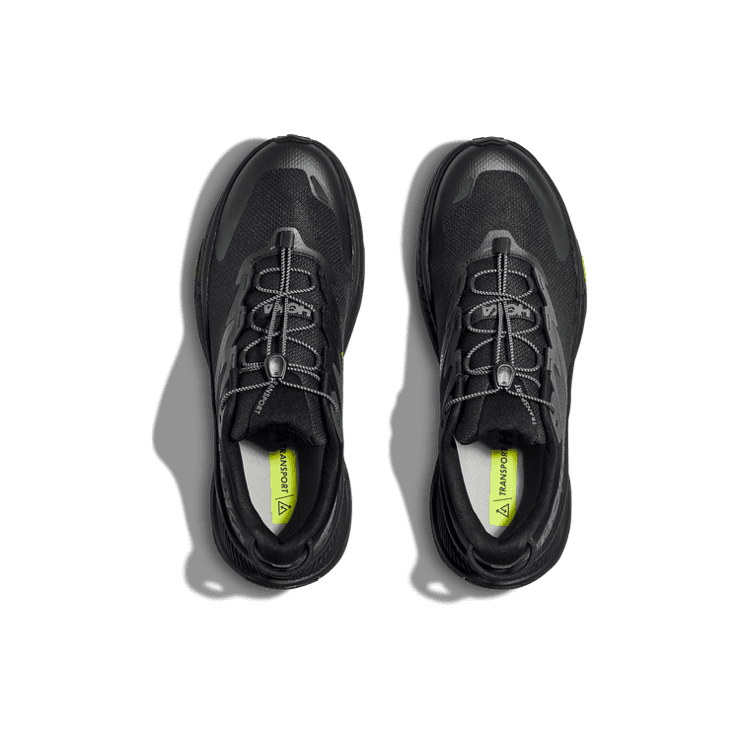Hoka One One Transport 'Triple Black' Angle 0