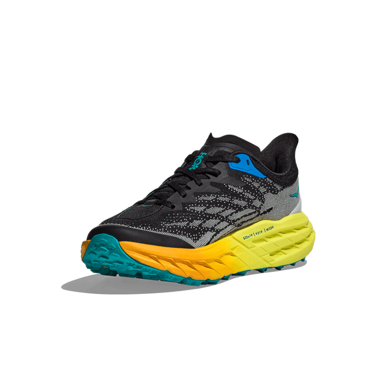 Hoka One One Speedgoat 5 'Black Evening Primrose' Angle 1