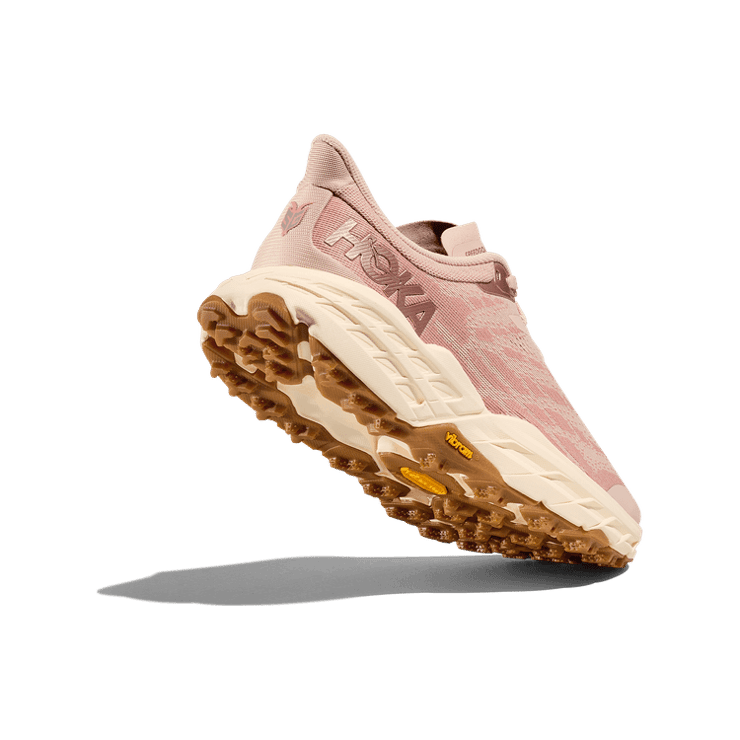 Hoka One One Speedgoat 5 'Cream Sandstone' (W) Angle 2