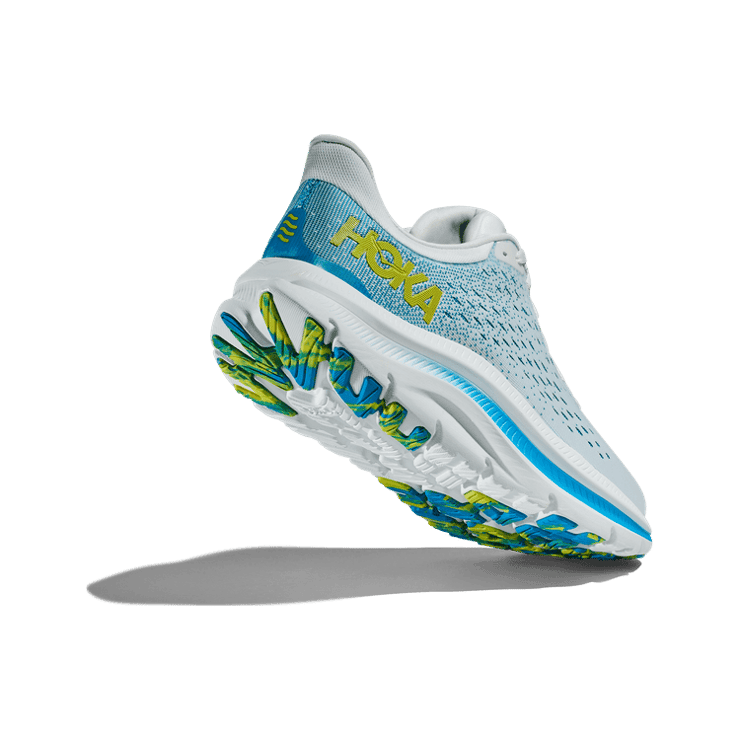 Hoka One One Kawana 'Blanc De Blanc Diva Blue' Angle 2