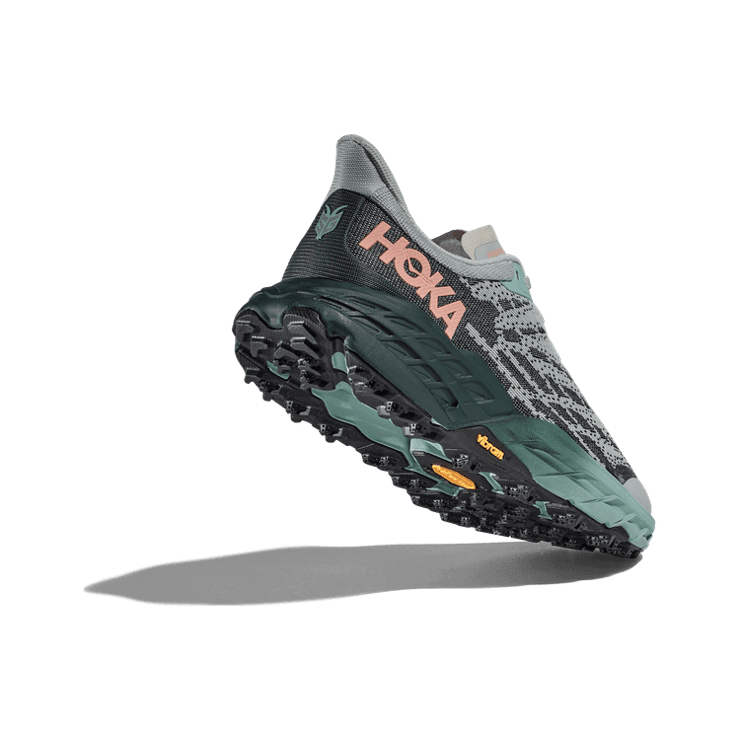 Hoka One One Speedgoat 5 'Harbor Mist Spruce' (W) Angle 2