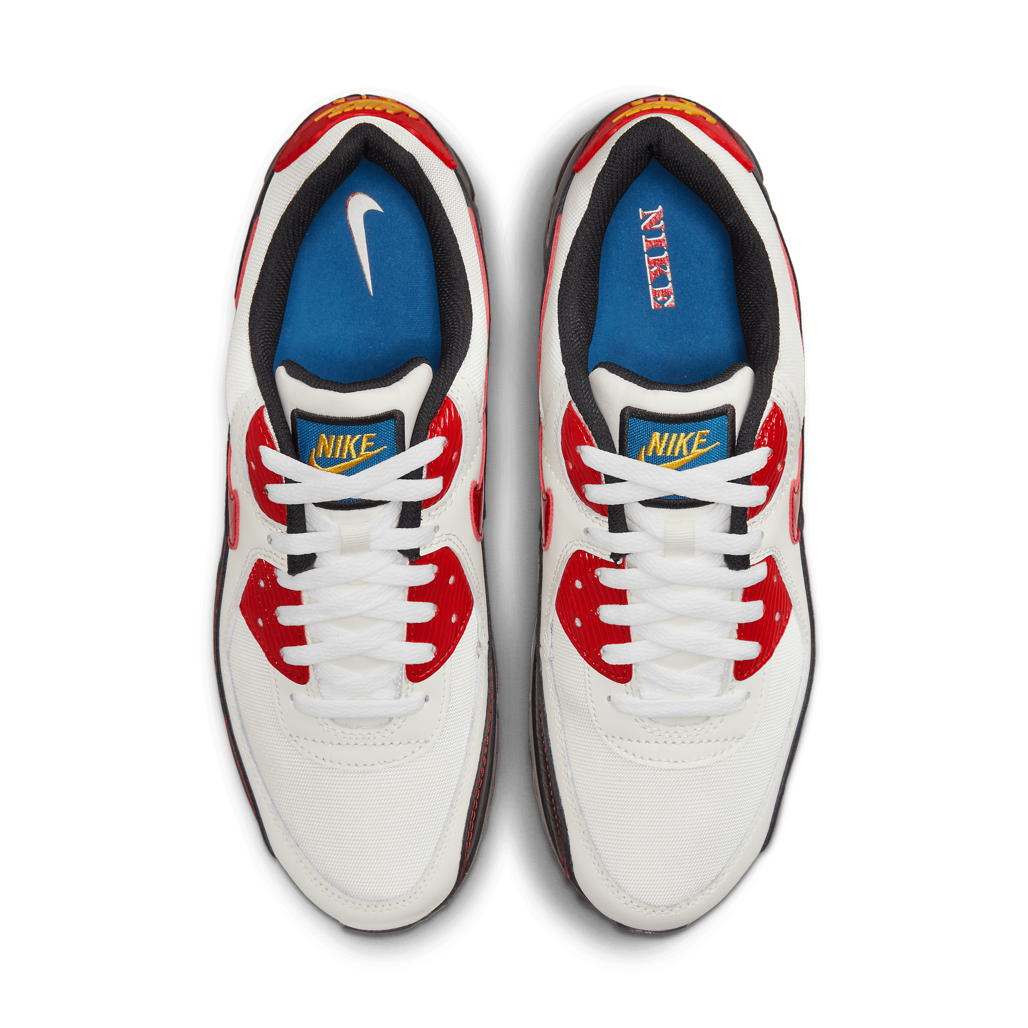 nike air max 90 home & away sail university red