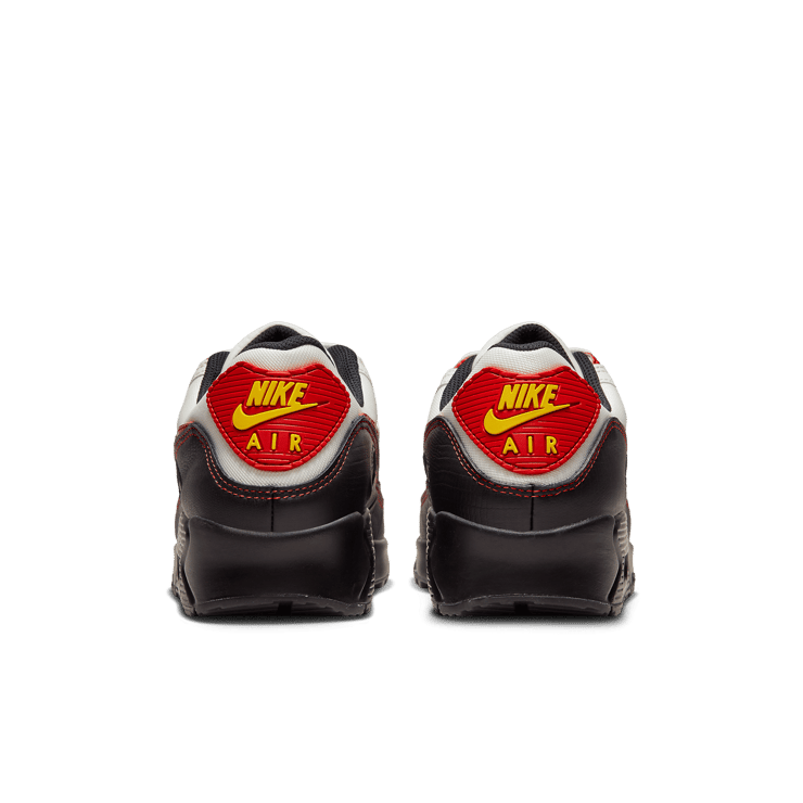 Nike Air Max 90 Sail University Red Black Angle 3
