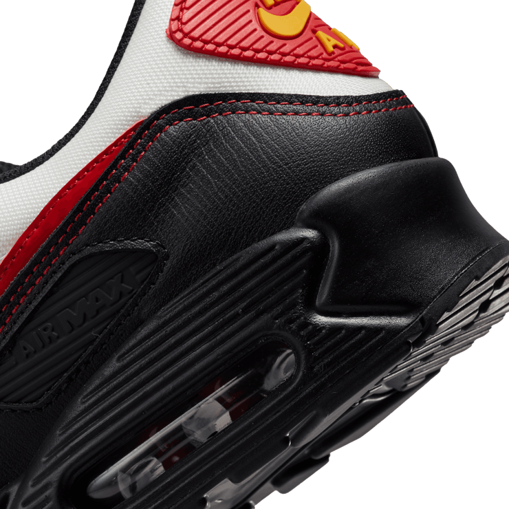 Nike Air Max 90 Sail University Red Black Angle 5