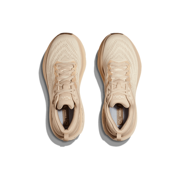 Hoka One One Bondi 8 'Shifting Sand Vanilla' Angle 0