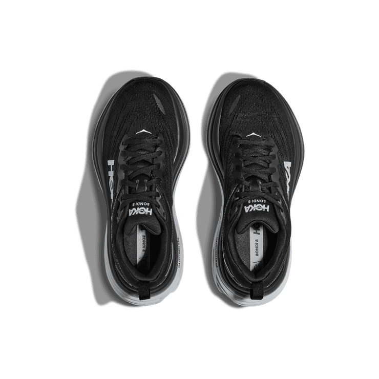 Hoka One One Bondi 8 'Black White' Angle 0