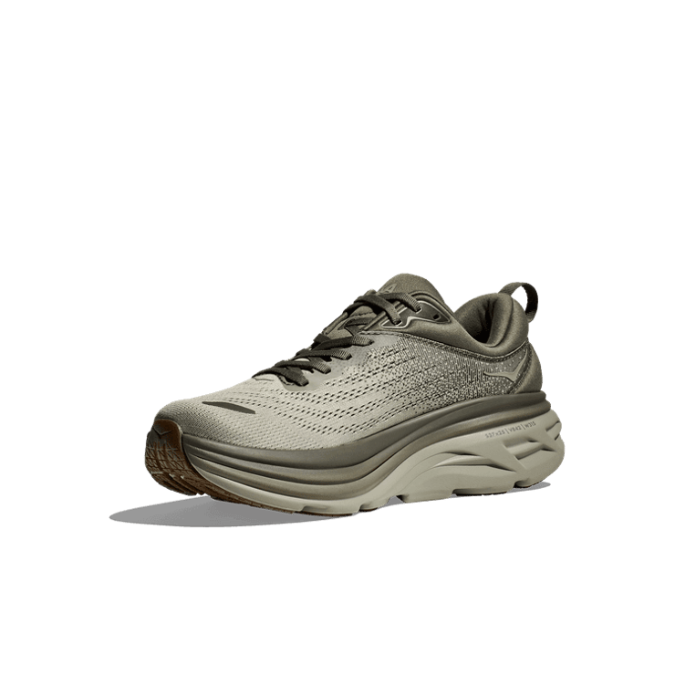 Hoka One One Bondi 8 'Slate Barley' Angle 1