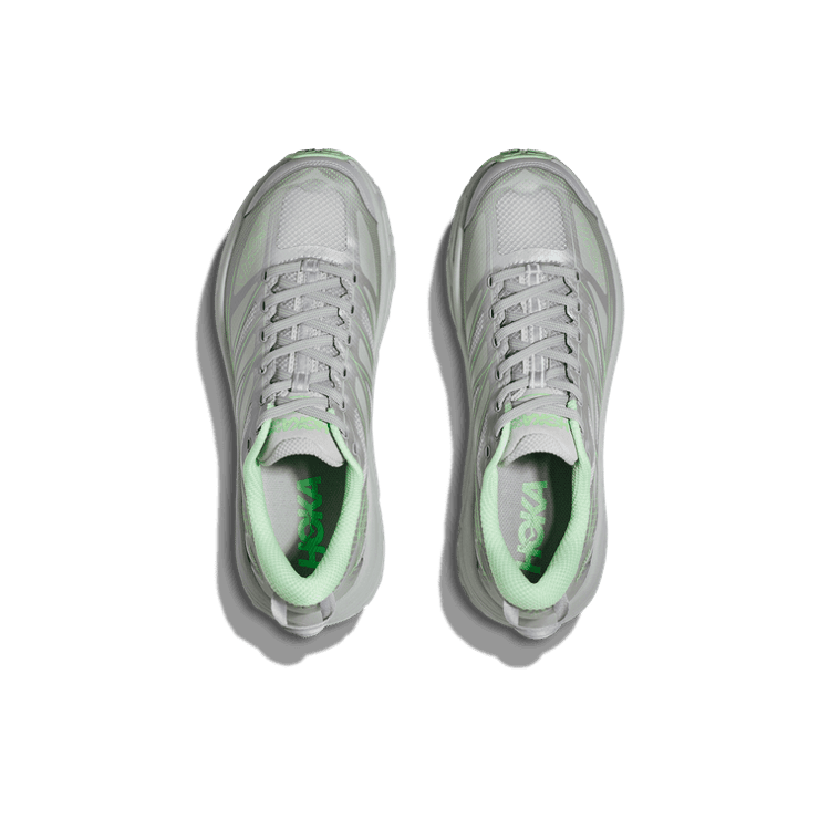 Hoka One One Mafate Speed 2 'Harbor Mist Lime Glow' Angle 0