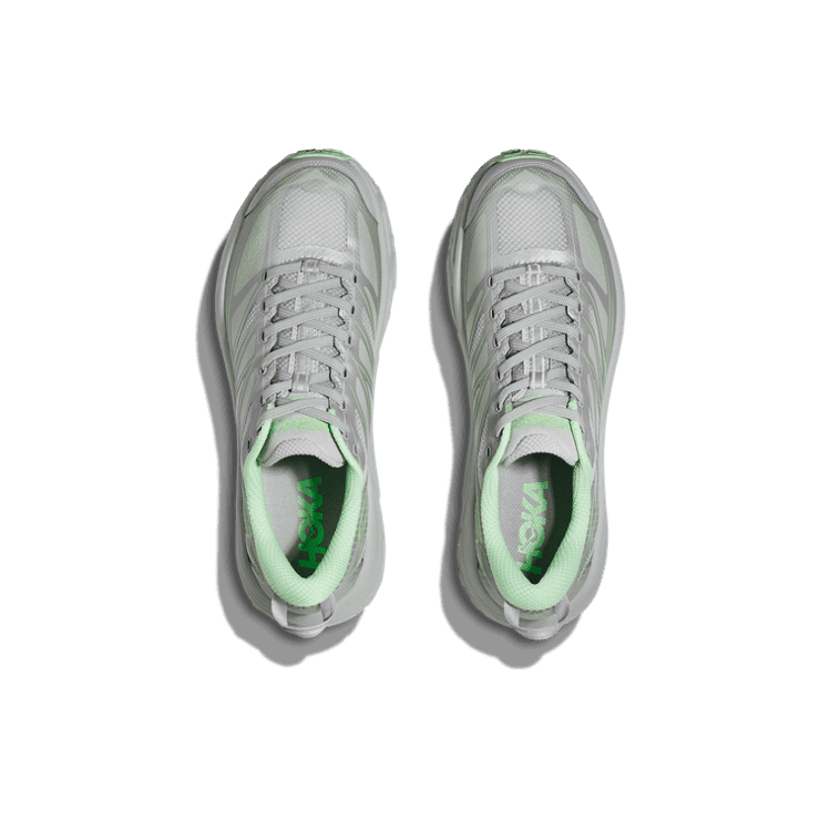 Hoka One One Mafate Speed 2 'Harbor Mist Lime Glow' Angle 0