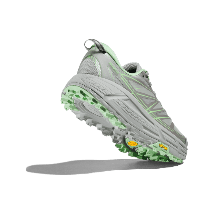 Hoka One One Mafate Speed 2 'Harbor Mist Lime Glow' Angle 2