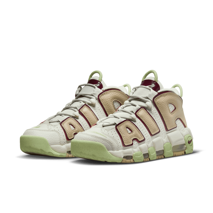 Nike Air More Uptempo Light Bone Alligator (W) Angle 2