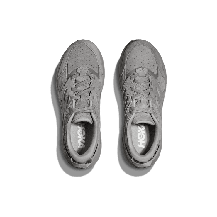 Hoka One One Clifton L Suede 'Limestone' Angle 0