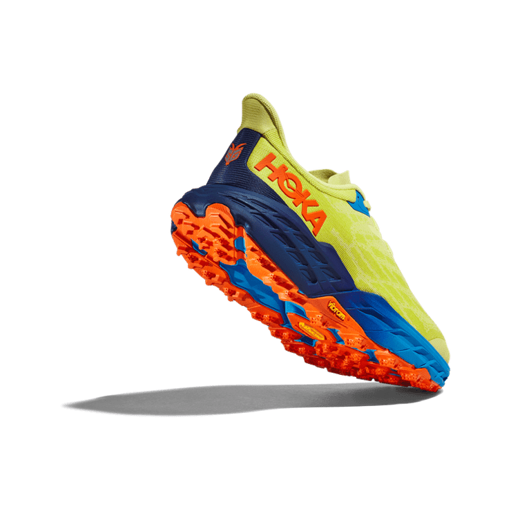 Hoka One One Speedgoat 5 'Citrus Glow Evening Primrose' Angle 2