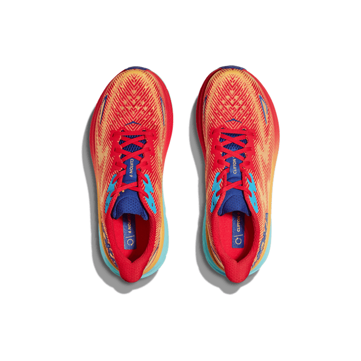 Hoka One One Clifton 9 'Cerise Cloudless' Angle 0