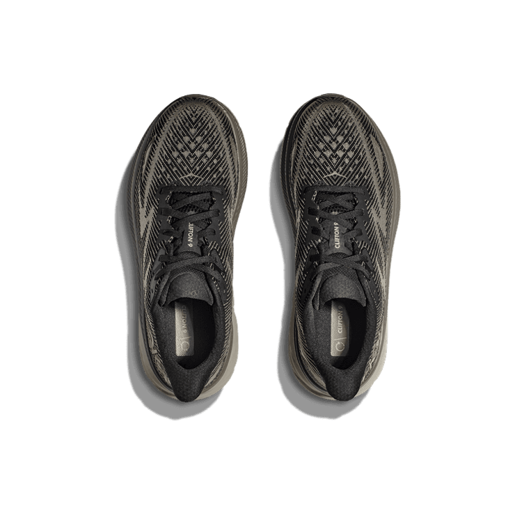 Hoka One One Clifton 9 'Black Slate' Angle 0