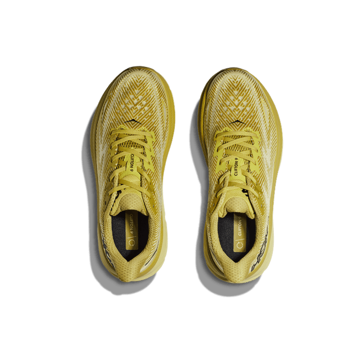Hoka One One Clifton 9 'Golden Lichen' Angle 0